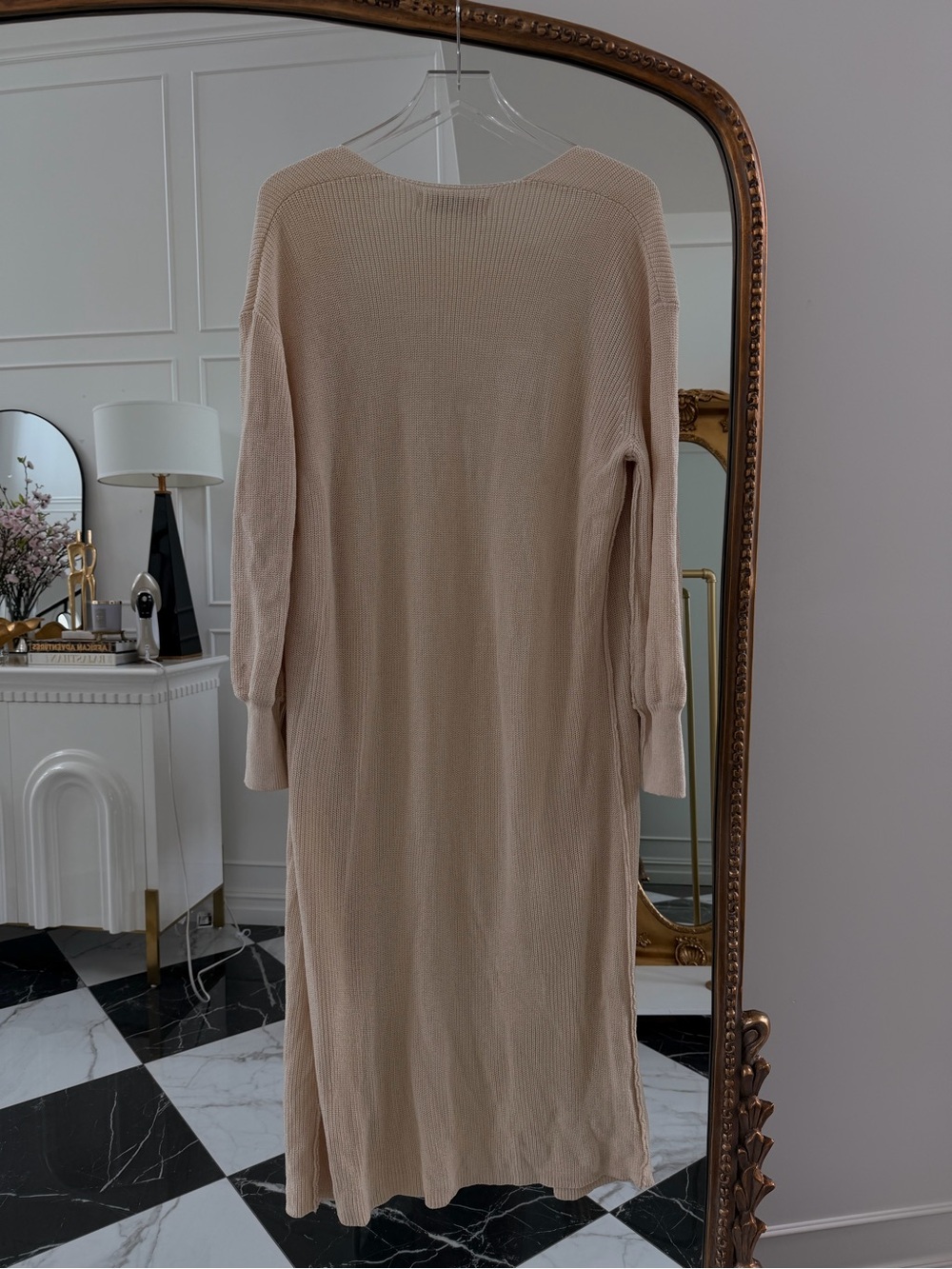 Cozy Cream Knit Cardigan & Wide-Leg Set - FREE PEOPLE - Picture 11 of 12